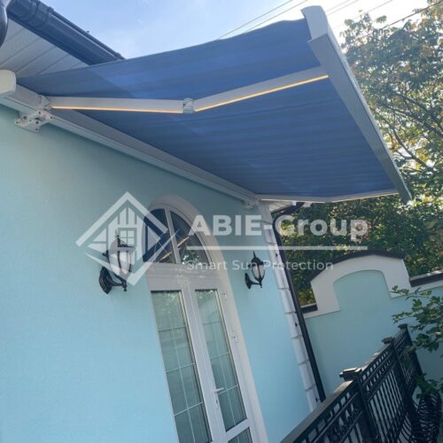 Фотографии выполненных работ компании «ABIE-GROUP» Испанских кассетных маркиз KYMA. дер.Барвиха, Одинцовский городской округ, Московская область.
